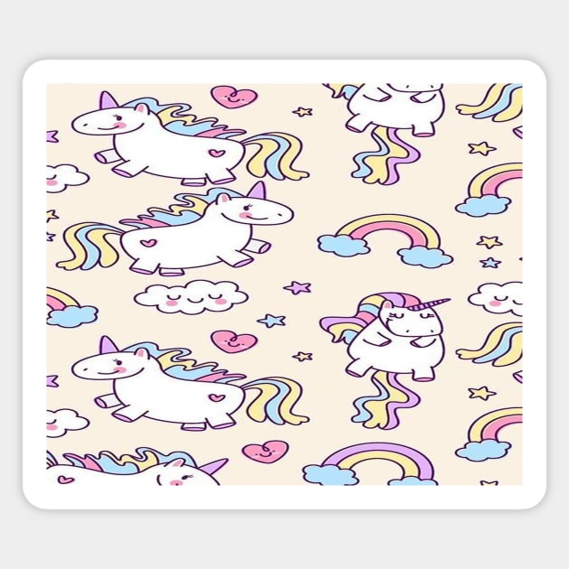 Unicorn Sticker by artforrart